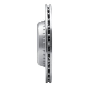 Mercedes-Benz C300 Brake Rotor (1) - Rear Left - R1 Concepts - Drilled & Slotted - Silver - `15-`23